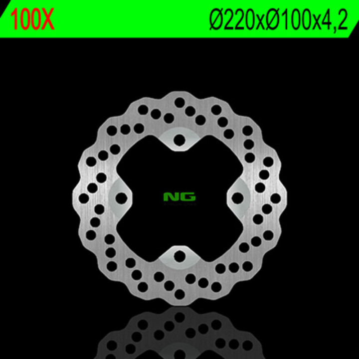 Disque de frein NG BRAKES pétale fixe 100X | Oxmoto