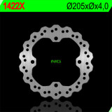 Disque de frein NG BRAKES pétale fixe 1422X | Oxmoto