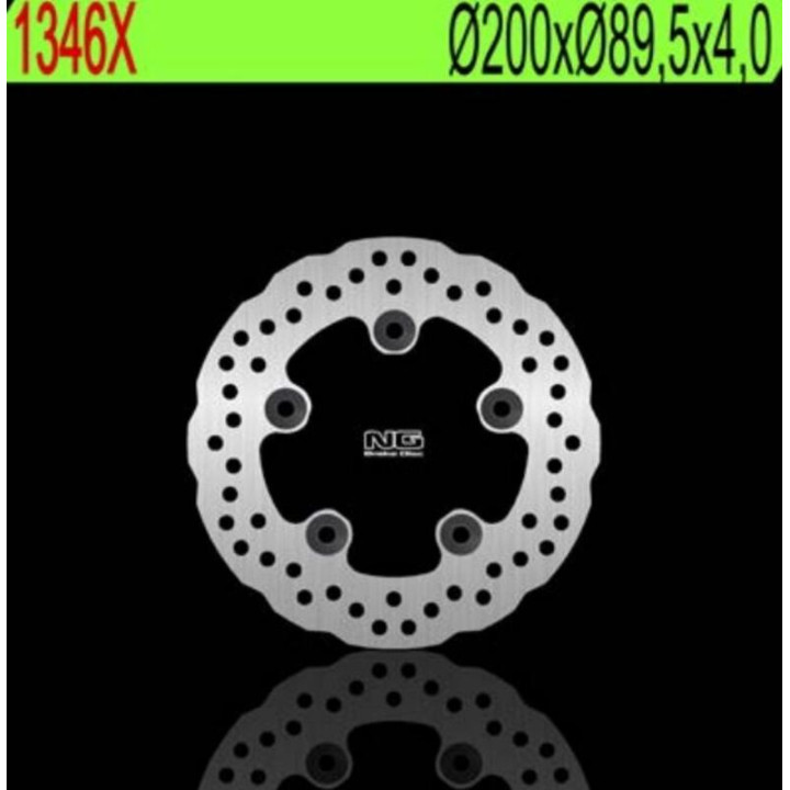 Disque de frein NG BRAKES pétale fixe 1346X | Oxmoto