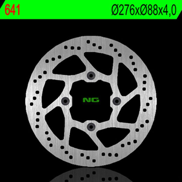 Disque de frein NG BRAKES rond fixe 641 | Oxmoto