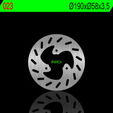 Disque de frein NG BRAKES rond fixe 023 | Oxmoto