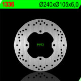 Disque de frein NG BRAKES rond fixe 1336 | Oxmoto