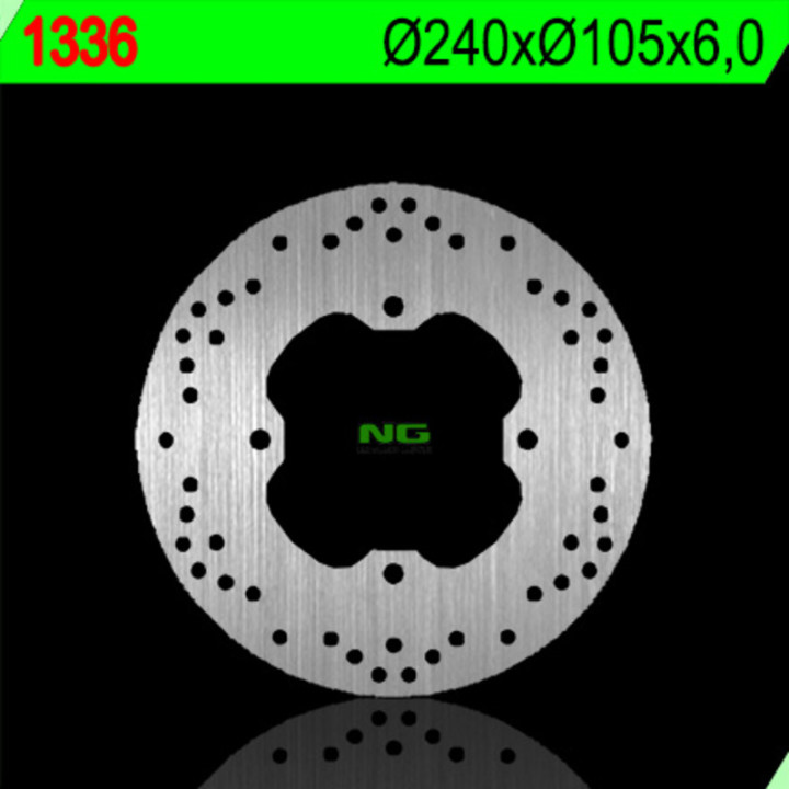 Disque de frein NG BRAKES rond fixe 1336 | Oxmoto