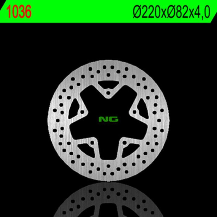Disque de frein NG BRAKES rond fixe 1036 | Oxmoto