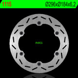 Disque de frein NG BRAKES rond fixe 1115 | Oxmoto