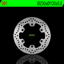 Disque de frein NG BRAKES rond fixe 091 | Oxmoto