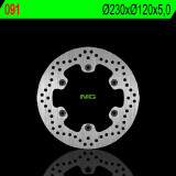 Disque de frein NG BRAKES rond fixe 091 | Oxmoto