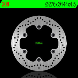 Disque de frein NG BRAKES rond fixe 208 | Oxmoto