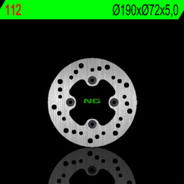 Disque de frein NG BRAKES rond fixe 112 | Oxmoto