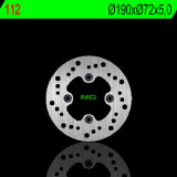 Disque de frein NG BRAKES rond fixe 112 | Oxmoto