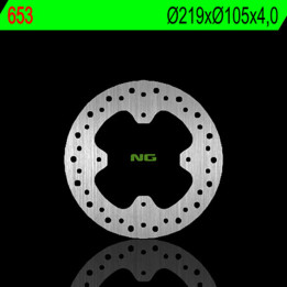 Disque de frein NG BRAKES rond fixe 653 | Oxmoto