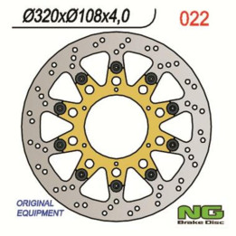 Disque de frein NG BRAKES rond flottant 022 | Oxmoto