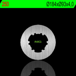 Disque de frein NG BRAKES rond fixe 250 | Oxmoto