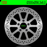 Disque de frein NG BRAKES rond fixe 1333 | Oxmoto