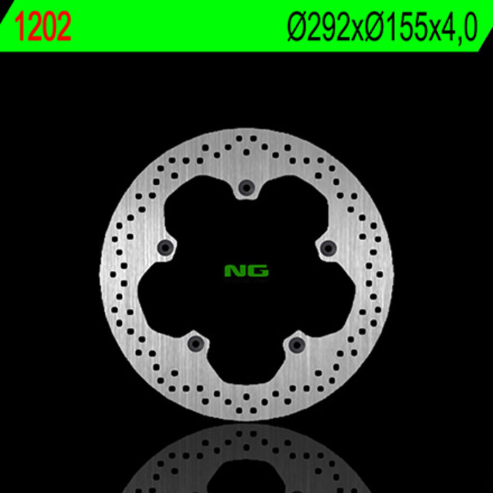 Disque de frein NG BRAKES rond fixe 1202 | Oxmoto