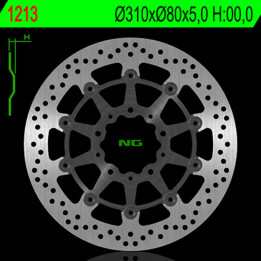 Disque de frein NG BRAKES rond flottant 1213 | Oxmoto