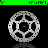 Disque de frein NG BRAKES rond fixe 081 | Oxmoto