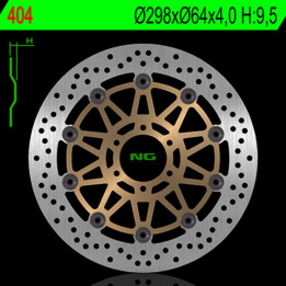 Disque de frein NG BRAKES rond flottant 404 | Oxmoto