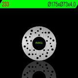 Disque de frein NG BRAKES rond fixe 233 | Oxmoto
