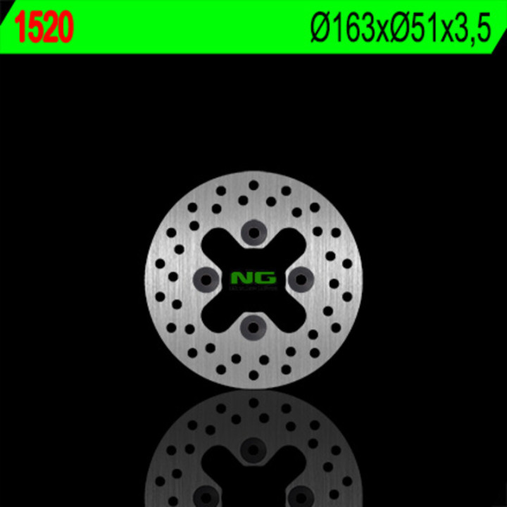Disque de frein NG BRAKES rond fixe 1520 | Oxmoto