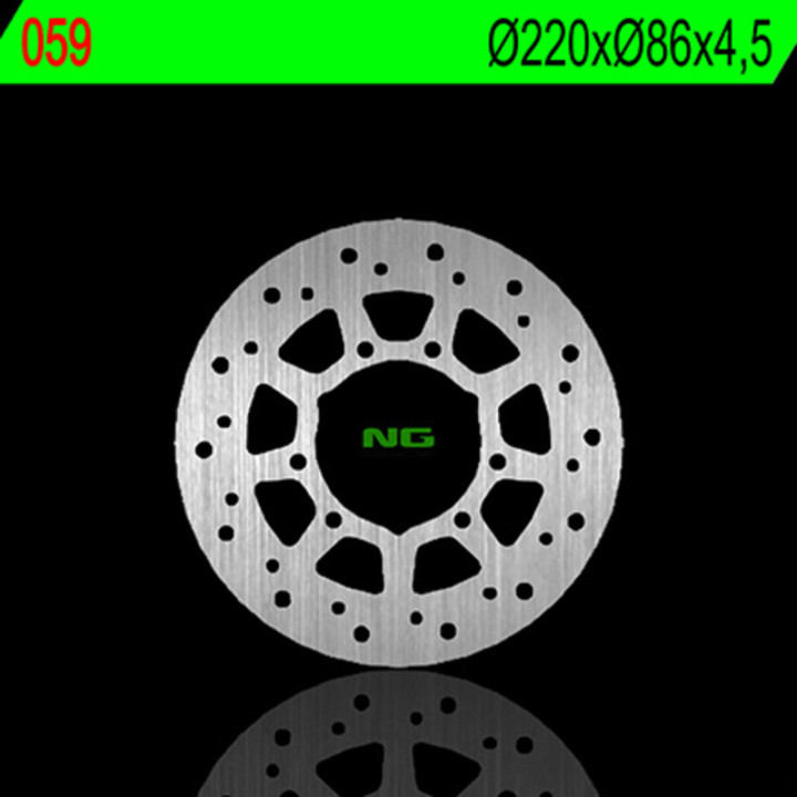 Disque de frein NG BRAKES rond fixe 059 | Oxmoto