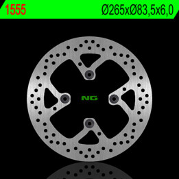 Disque de frein NG BRAKES rond fixe 1555 | Oxmoto