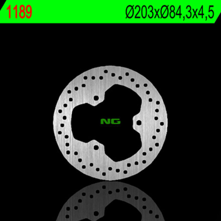 Disque de frein NG BRAKES rond fixe 1189 | Oxmoto
