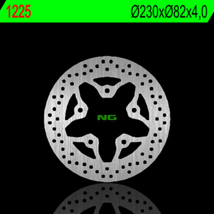 Disque de frein NG BRAKES rond fixe 1225 | Oxmoto