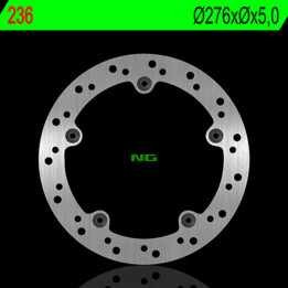 Disque de frein NG BRAKES rond fixe 236 | Oxmoto