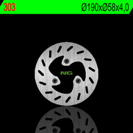 Disque de frein NG BRAKES rond fixe 303 | Oxmoto