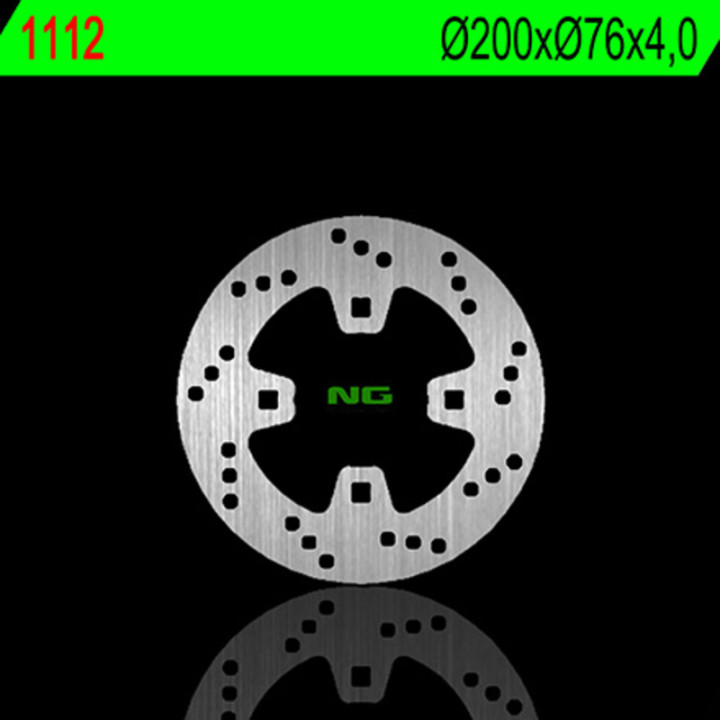 Disque de frein NG BRAKES rond fixe 1112 | Oxmoto