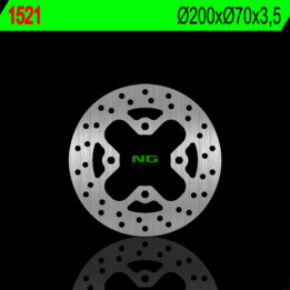 Disque de frein NG BRAKES rond fixe 1521 | Oxmoto