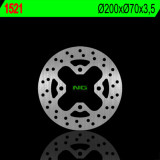 Disque de frein NG BRAKES rond fixe 1521 | Oxmoto
