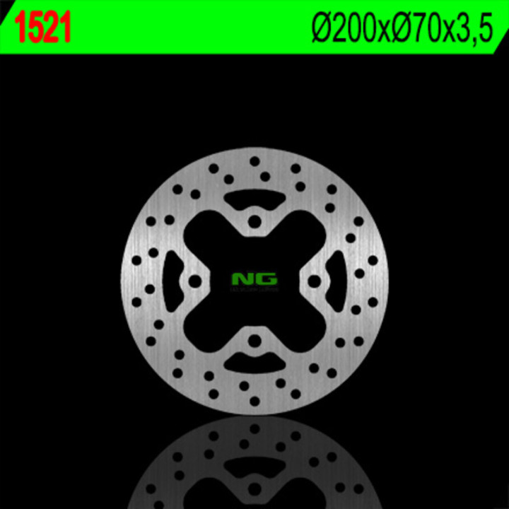 Disque de frein NG BRAKES rond fixe 1521 | Oxmoto
