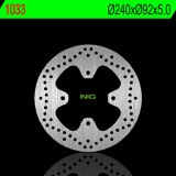 Disque de frein NG BRAKES rond fixe 1033 | Oxmoto