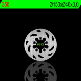 Disque de frein NG BRAKES rond fixe 356 | Oxmoto