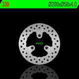 Disque de frein NG BRAKES rond fixe 339 | Oxmoto