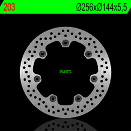 Disque de frein NG BRAKES rond fixe 203 | Oxmoto