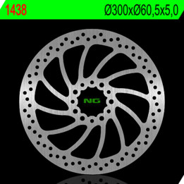 Disque de frein NG BRAKES rond fixe 1438 | Oxmoto