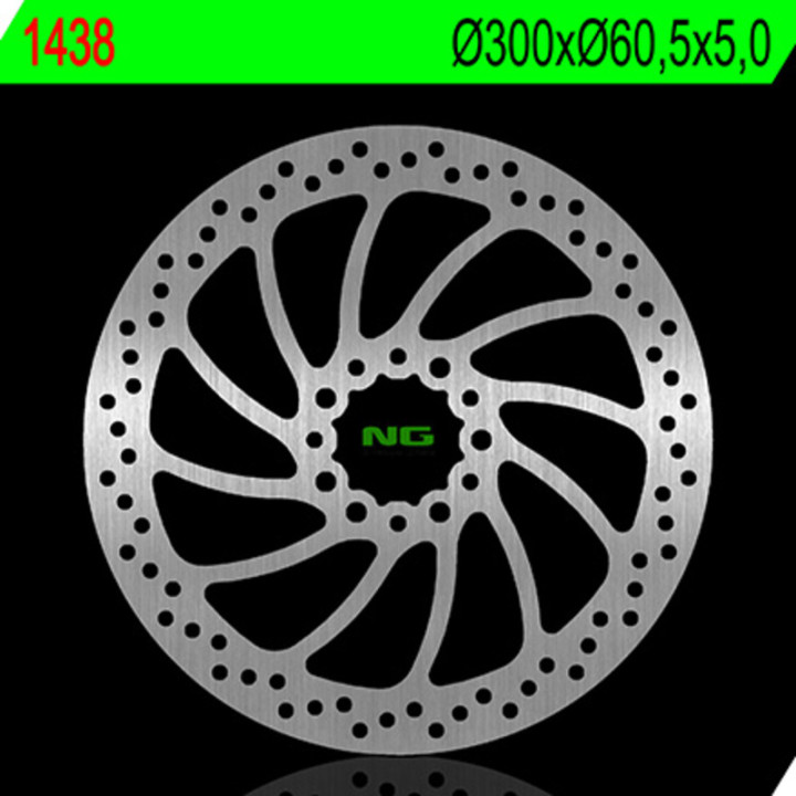 Disque de frein NG BRAKES rond fixe 1438 | Oxmoto