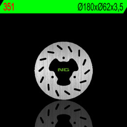 Disque de frein NG BRAKES rond fixe 351 | Oxmoto