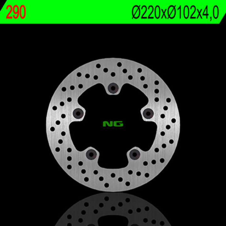 Disque de frein NG BRAKES rond fixe 290 | Oxmoto