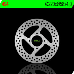 Disque de frein NG BRAKES rond fixe 494 | Oxmoto