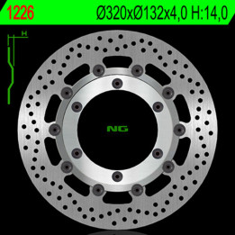 Disque de frein NG BRAKES rond flottant 1226 | Oxmoto