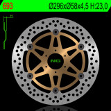 Disque de frein NG BRAKES rond flottant 693 | Oxmoto