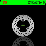 Disque de frein NG BRAKES rond fixe 1019 | Oxmoto