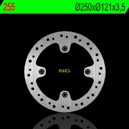 Disque de frein NG BRAKES rond fixe 255 | Oxmoto