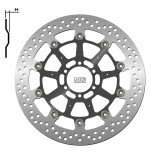 Disque de frein NG BRAKES rond flottant 1538G | Oxmoto