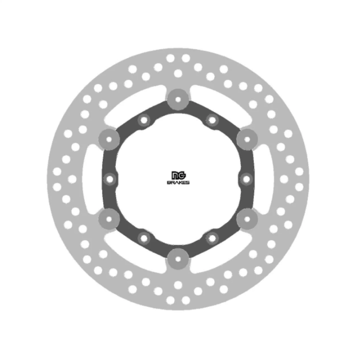 Disque de frein NG BRAKES rond flottant 2322 | Oxmoto