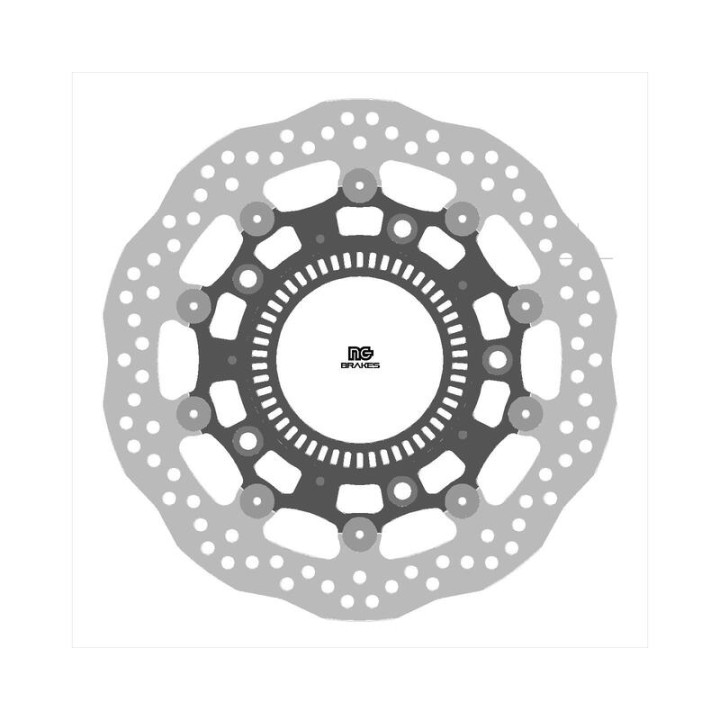 Disque de frein NG BRAKES pétale fixe 2348X | Oxmoto